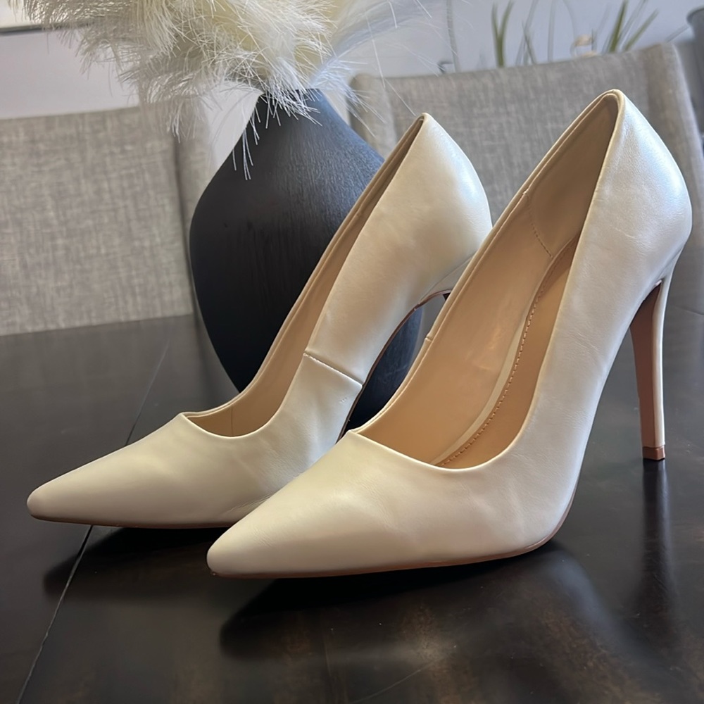 White heels
